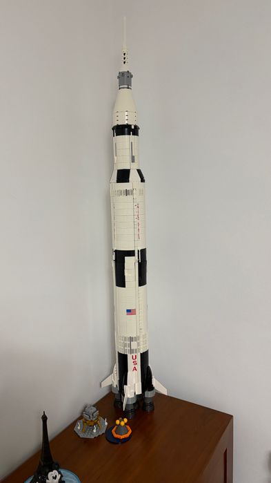 Lego Saturn V montado