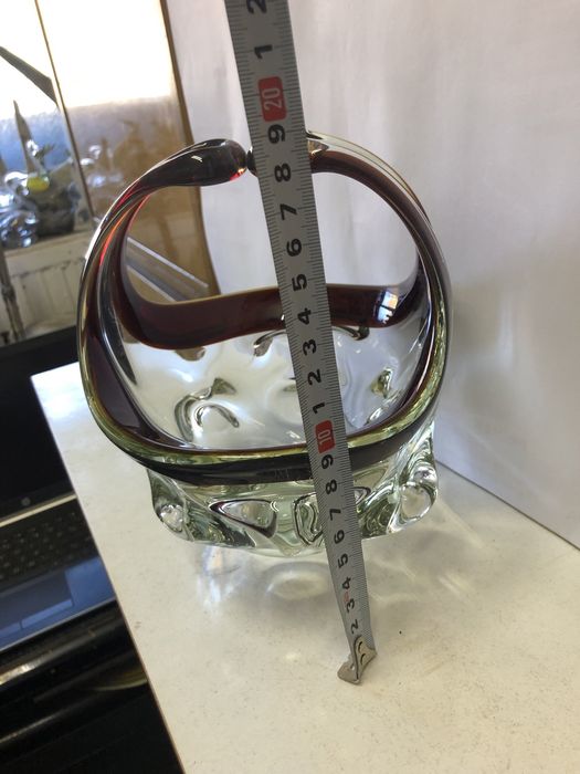 Szklany kosz Atomic look