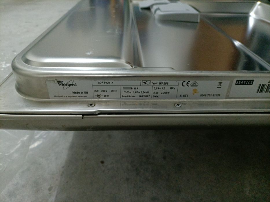 Máquina Lavar Loiça - Whirlpool  ADP 6920 IX