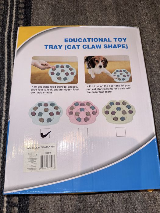Zabawka edukacyjna dla psa/kota