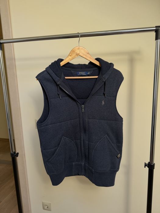 Жилет-худі Polo Ralph Lauren, темно-синій, M