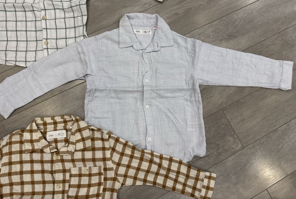 Рубашка Zara 98cm та 110cm