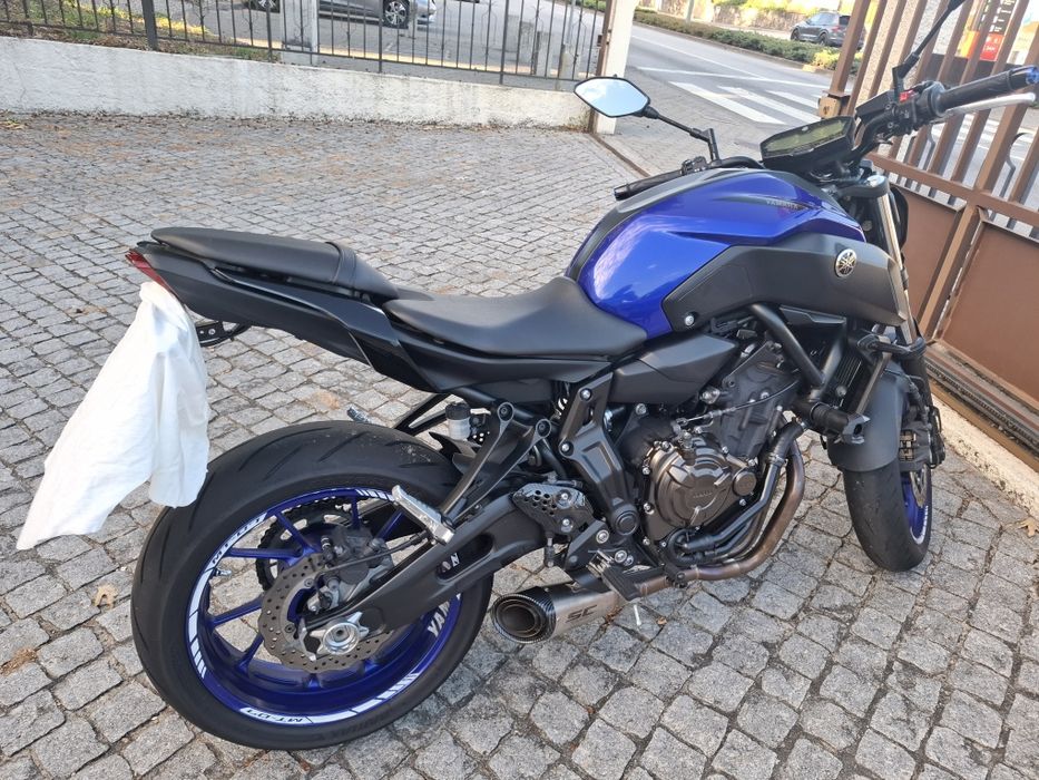 Yamaha MT07  de 2018  e 35kw