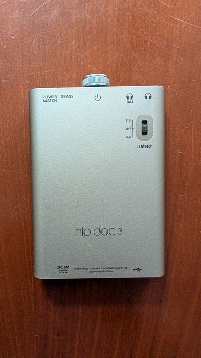 Wzmacniacz słuchawkowy DAC iFi Audio Hip-Dac 3