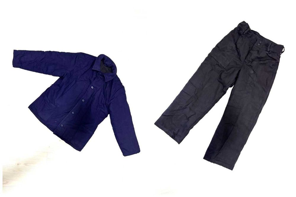 Костюм рабочий, зимний, ватный, роба, спецодежда, фуфайка, М-L