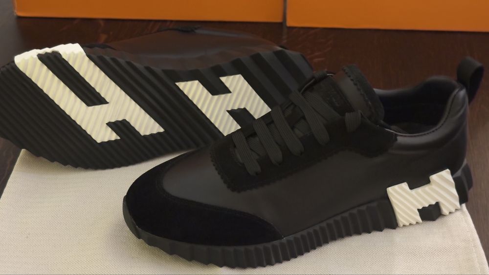 Hermes Bouncing Sneakers 41-45 dostępne od ręki, skórzane,różne kolory