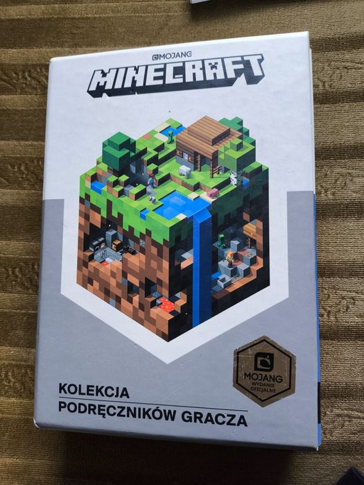 Minecraft kolekcja 4 podręczników gracza