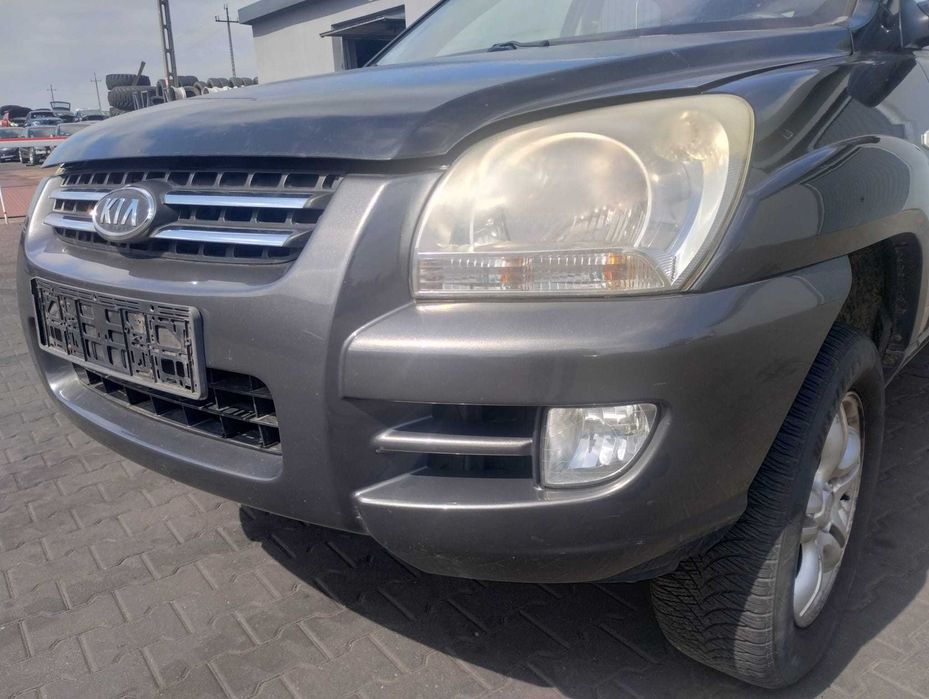 Zderzak przód przedni Kia Sportage II 04- szary, części