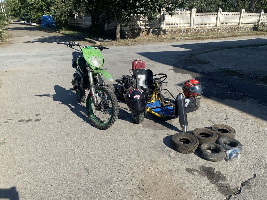 Підбайк кайо 125 і картинг