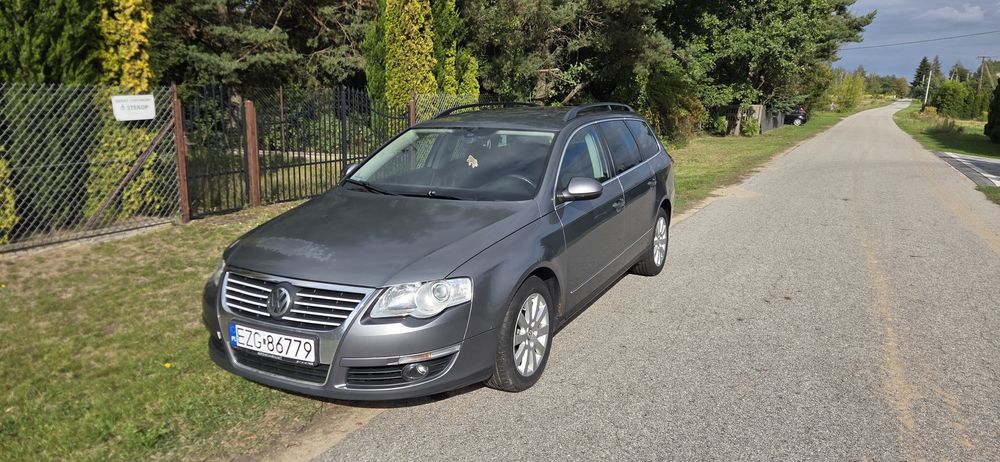 VW Volkswagen Passat b6 2.0 TDI 140KM BMP 8V, kombi, hak