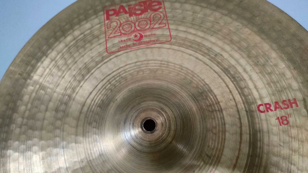 Crash Paiste 2002 Red Label 18" - 1470g - talerz do perkusji