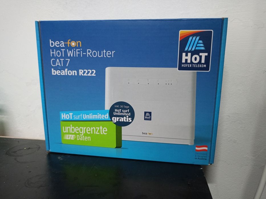4G/3G Wi-Fi роутер Bea-fon R222 CAT 7 (HoT) під SIM-карту (Всі оператори)