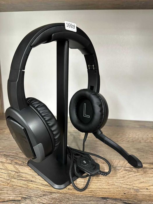 Słuchawki przewodowe MSI GH30 V2 GAMING Headset czarne bdb gwarancja