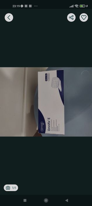 Przylepiec firmy Hartmann