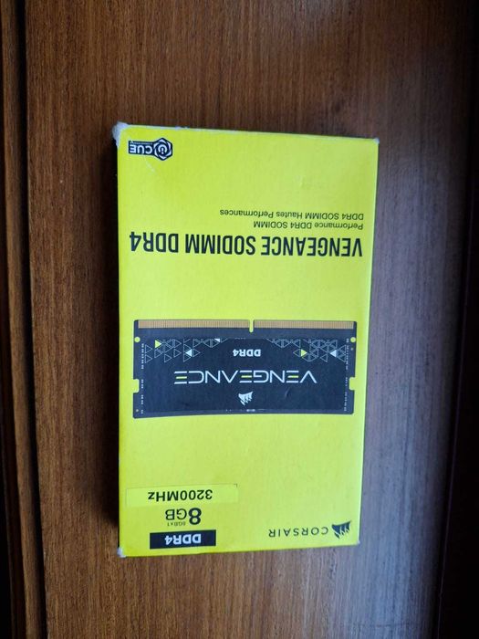 Memória RAM SO-DIMM Corsair Vengeance 8GB (1x8GB) DDR4-3200MHz CL22