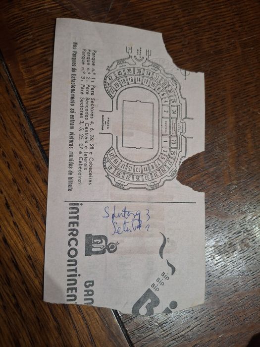 Raro bilhete final Taca Portugal 1972 73 sporting Setúbal