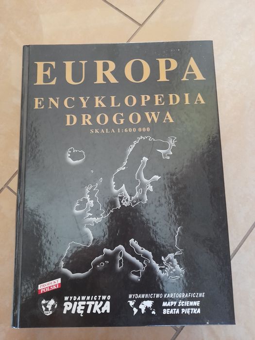 Europa encyklopedia drogowa wydawnictwo Piętka