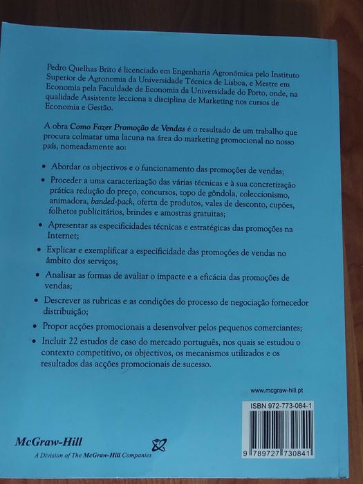 Livro Como fazer Promoção de Vendas