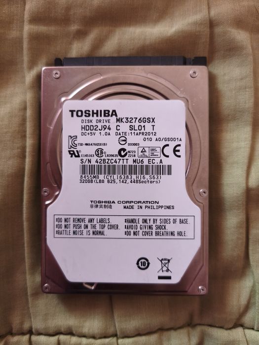Disco Rígido Toshiba Sata