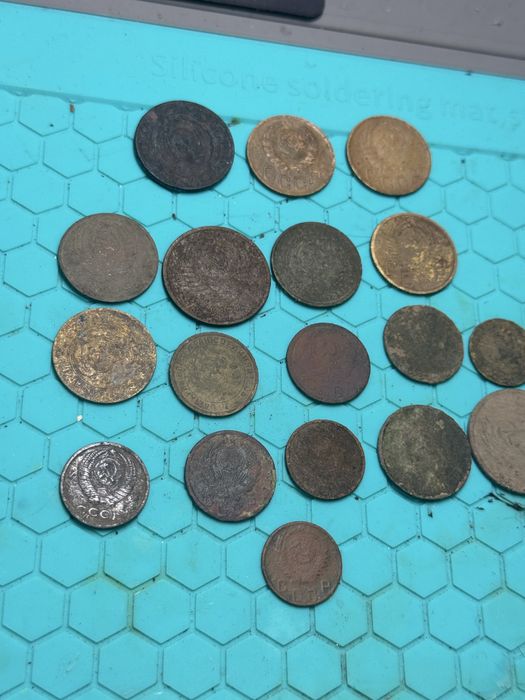 Монети під чистку ссср 1924-1968