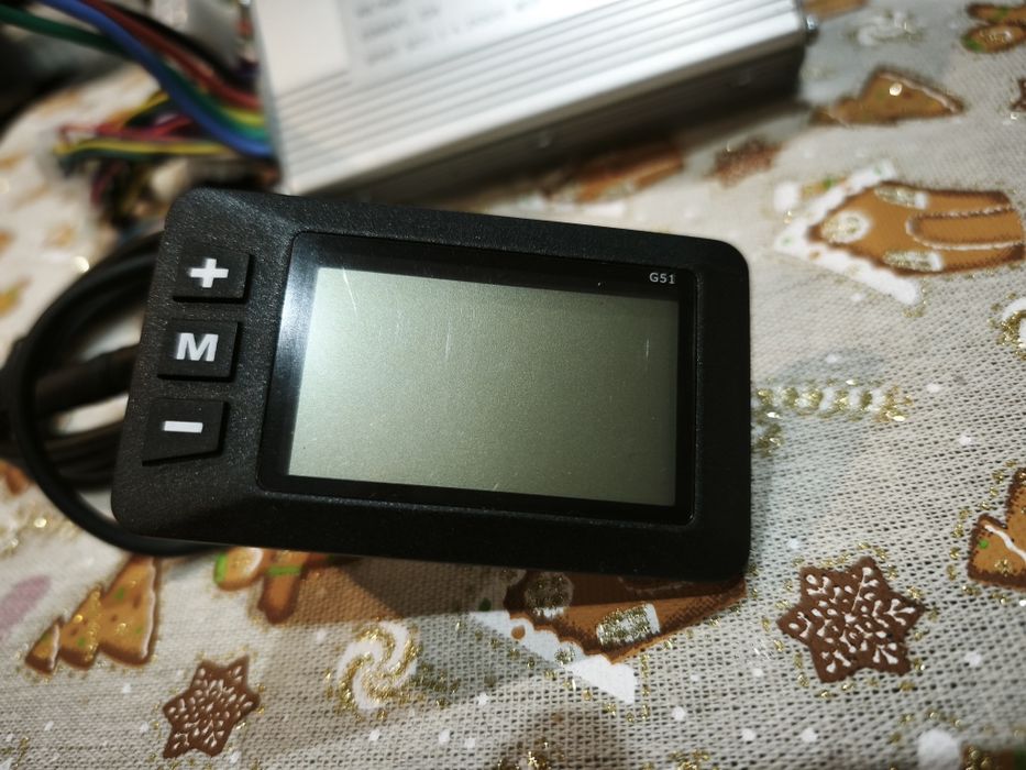 Sterownik+Wyświetlacz 24V 36V 48V 52V 60V   22A   Nowy zestaw