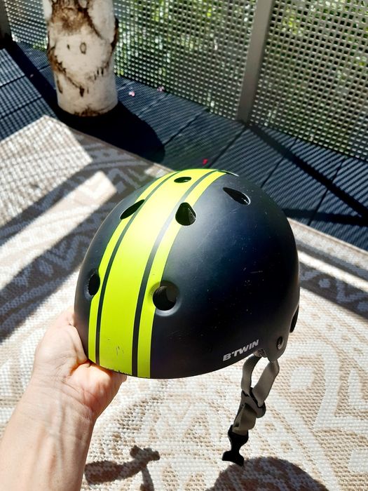 Kask rowerowy dziecięcy BTWIN 50-54 cm