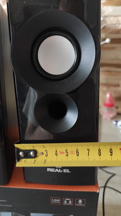 Колонка для комп'ютера. Акустична система Real-El S-90 Black