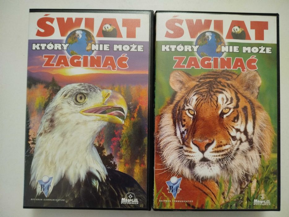 Świat który nie może zaginąć 2 VHS przyrodnicze