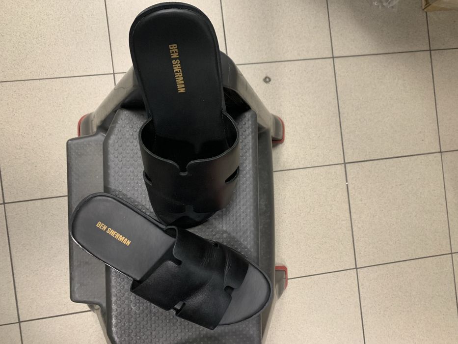 Klapki meskie - skora