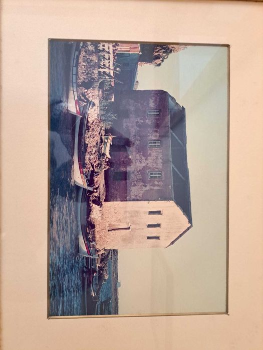 Lote de Fotografias emolduradas Alvor/zona ribeirinha - anos 80