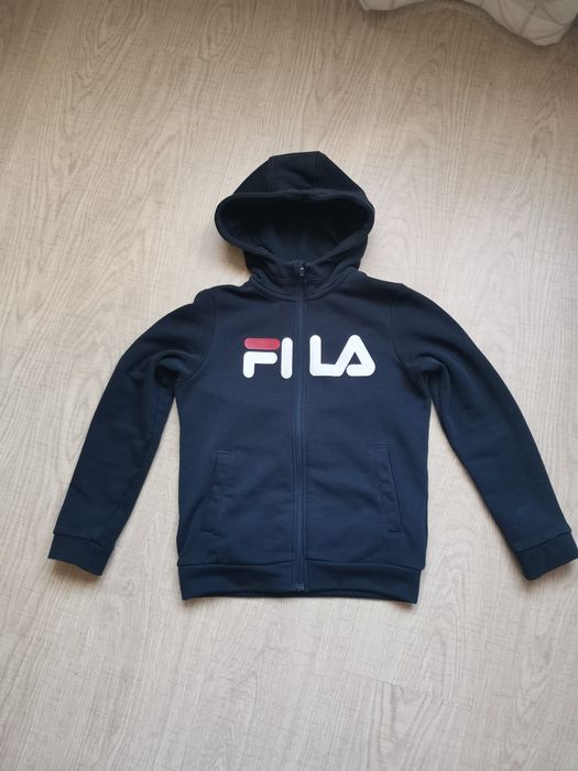 Кофта на блискавці, зіпка Fila оригінал 134-140, бу.