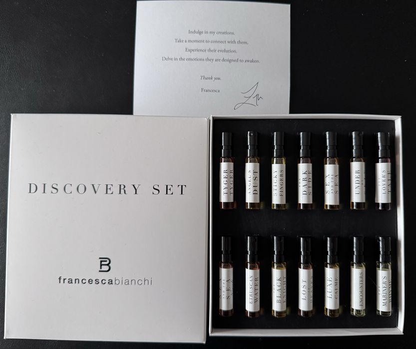 Perfumes Discovery set Francesca Bianchi Novo