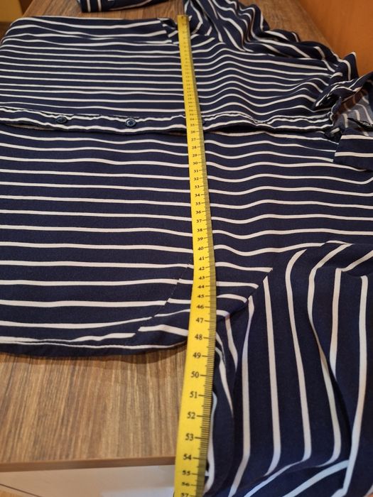 Bluzka koszulowa na długi rękaw H&M