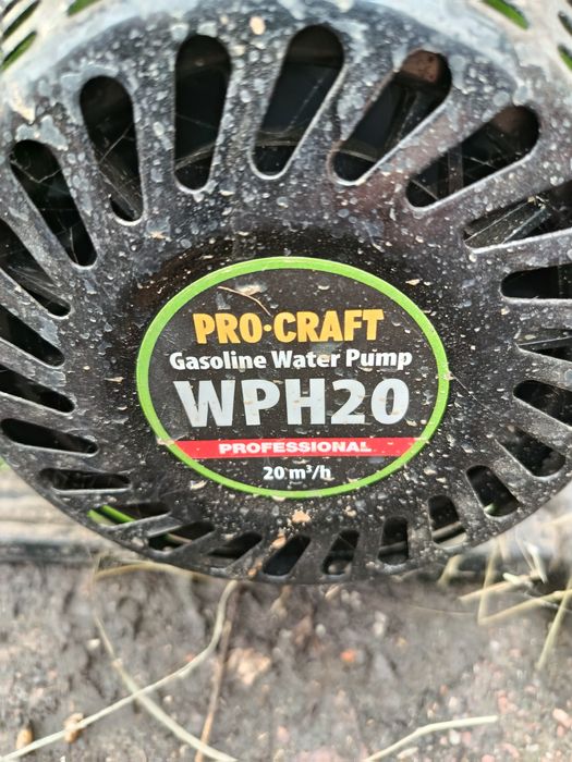 мотопомпа Procraft WPH20 бу ще на гарантії