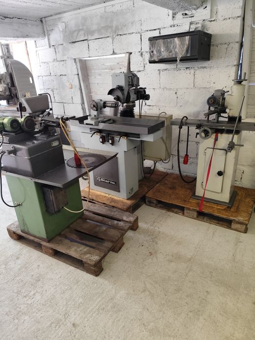 Szlifierka taśmowa do metalu ostrzałka noży frezów frezarka wierteł