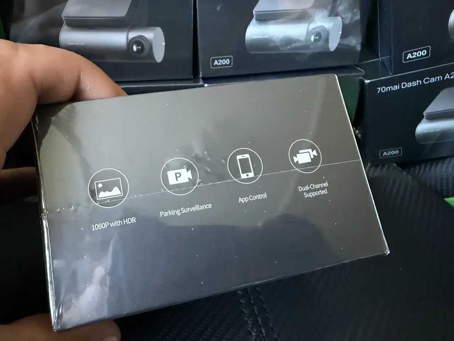 Автомобільний відеореєстратор 70Mai Dash Cam A200 Full HD 1080P, Wi-Fi, HDR, G-Sensor, Global version