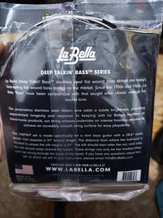 cordas baixo la bella