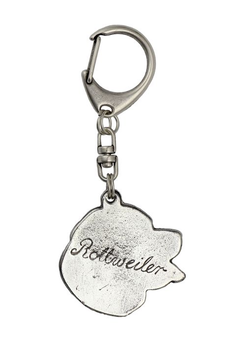 Rottweiler III brelok posrebrzany Art-Dog