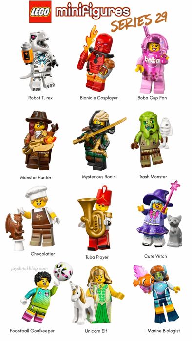 ОПОЗНАННЫЕ Lego minifigures series 25/26/27/28/29 SpiderMan/Marvel/DND