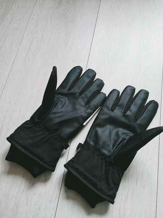 Piękne rękawice narciarskie dotykowe basic funkcjonalne futro górskie