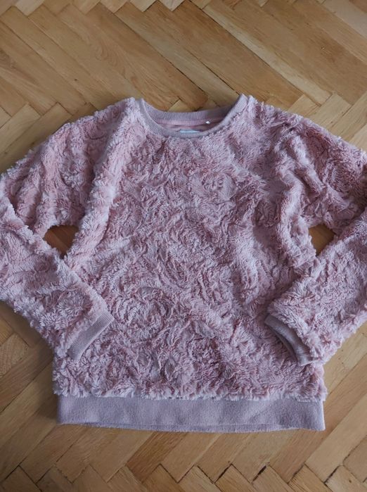 House bluza pluszowa futrzak r. S mis