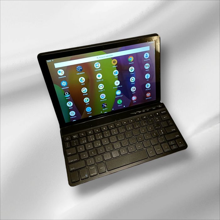 Tablet TCL 10L WiFi preto + Capa + Teclado (10.1'' - 32 GB - 2 GB RAM