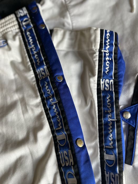 Old school vintage retro Dres komplet dresowy champion USA biały
