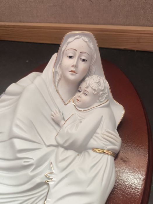 Quadro / Relevo "Nossa Senhora com o Menino