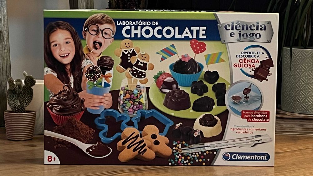 Jogo didático de ciência : Laboratório do Chocolate : Clementoni