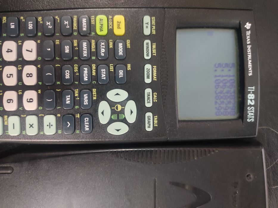Calculadora Ti 82 STATS