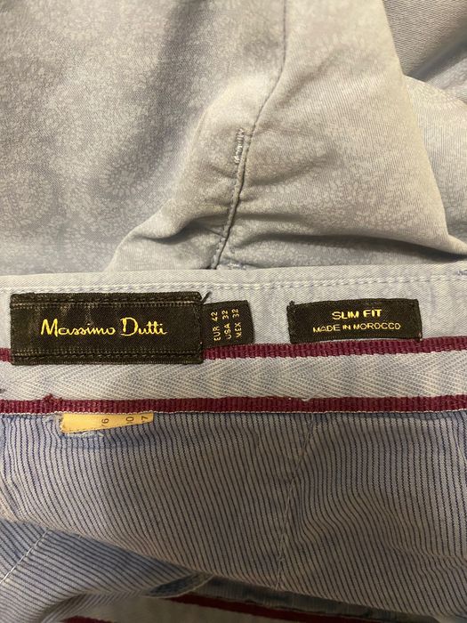 Calças Massimo Dutti - slim fit