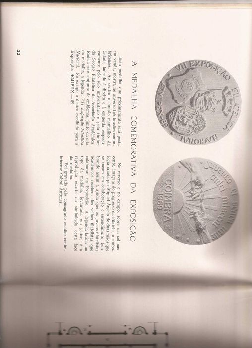 Catalogo da VII Exposição Filatélica - Coimbra 1969