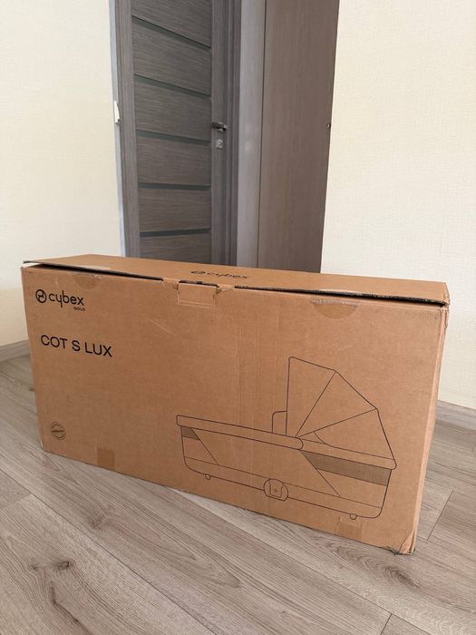 Дитяча коляска 2в1 Cybex Balios S Lux Sky Blue + люлька сірого кольору+ аксесуари
