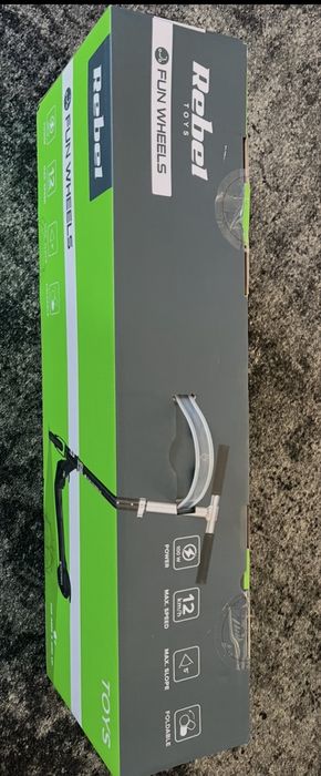 Hulajnoga elektryczna dla dzieci FUN WHEELS BLACK